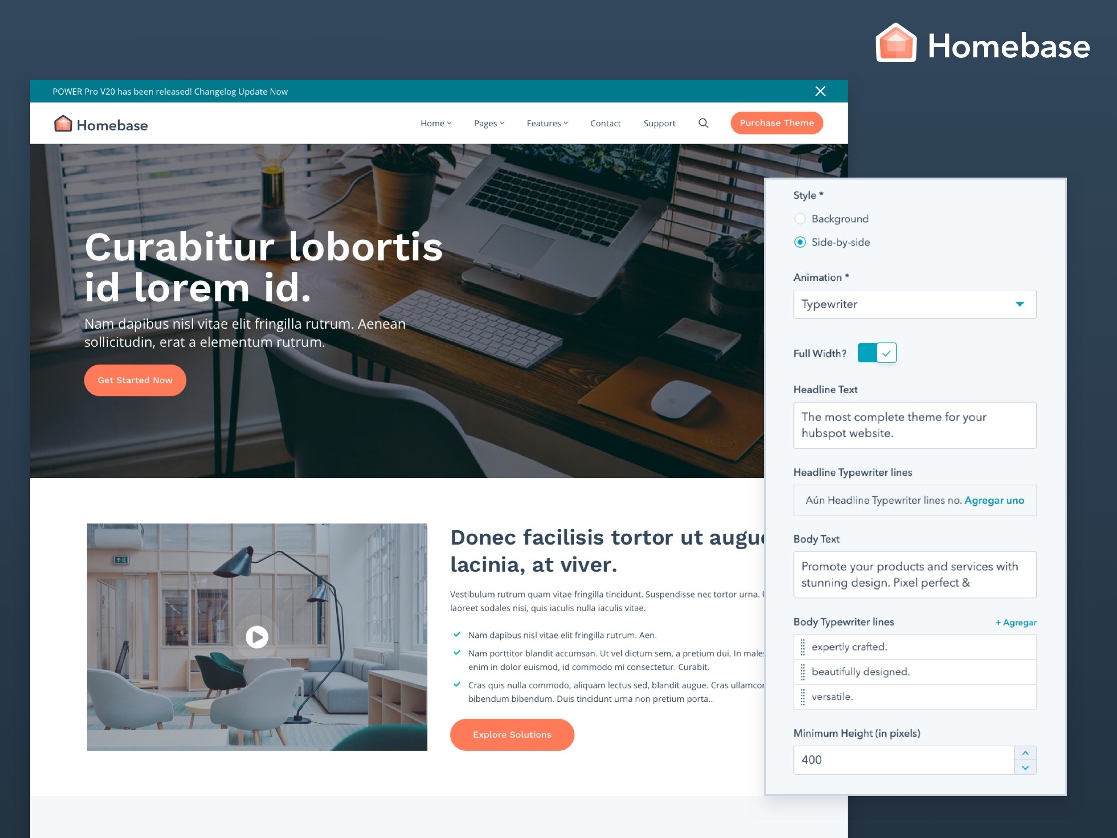 Customizable Modules